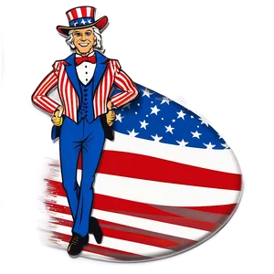 Uncle Sam Stars And Stripes Png 30 PNG image