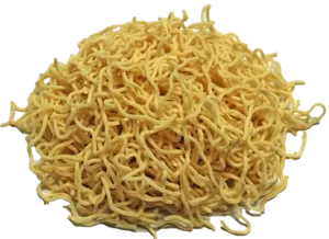 Uncooked Ramen Noodle Ball PNG image