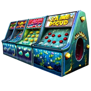 Underwater Arcade Game Png 06282024 PNG image