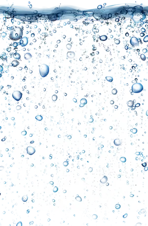 Underwater Bubbles Abstract Background PNG