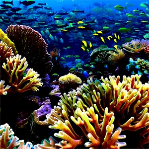 Underwater Coral Reef PNG Cbs