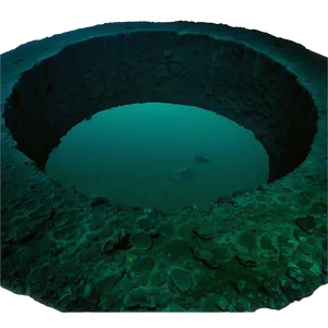 Underwater Crater Mysterious Png 38 PNG image