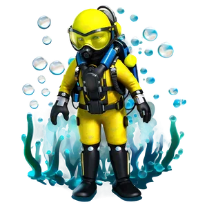 Underwater Explorer PNG 06252024