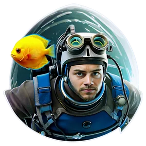 Underwater Explorer PNG Bua