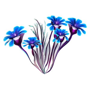Underwater Sea Flowers PNG 20