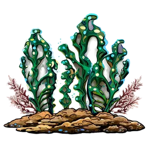 Underwater Seaweed Clipart PNG Sua