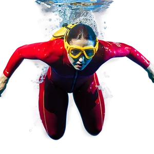 Underwater Swimming People Png 06262024 PNG image