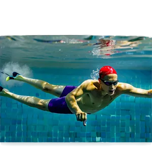 Underwater Swimming Race Png 84 PNG image