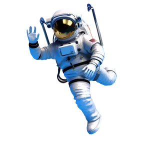 Underwater Training Astronaut PNG Wct87