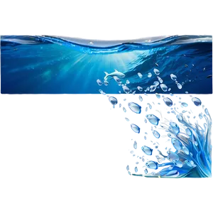 Underwater Wave View Png Dtk59 PNG image