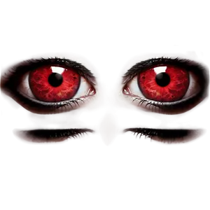 Unearthly Red Eye Glow Png 8 PNG image