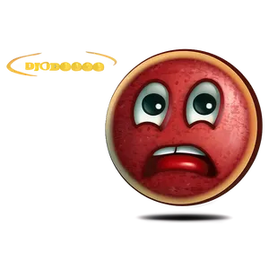 Unhappy Face Illustration PNG 05232024