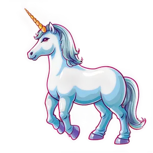 Unicorn B PNG image