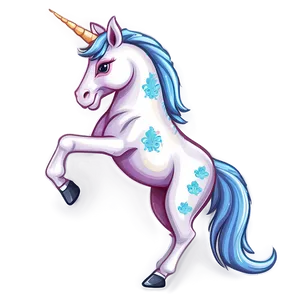 Unicorn Clipart C PNG image