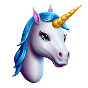 Unicorn Emoji Png 20 PNG image
