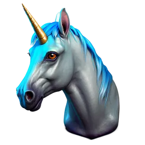 Unicorn Face Png 10 PNG image