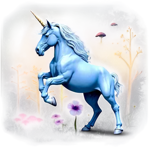 Unicorn Fantasy Landscape PNG 73 PNG