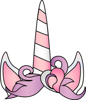 Unicorn Hornand Floral Graphic