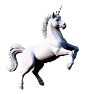 Unicorn Illustration PNG Dlm
