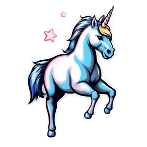 Unicorn Illustration Png Htr PNG image