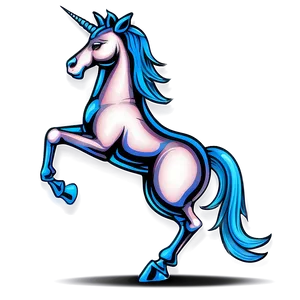 Unicorn Outline PNG 05032024