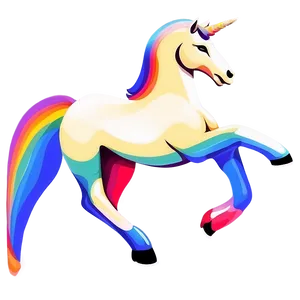 Unicorn Silhouette Clipart PNG 06262024 PNG