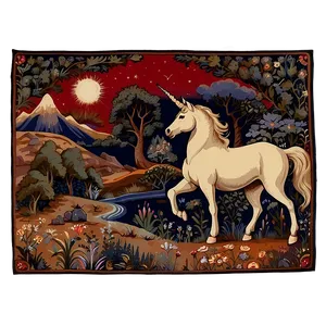 Unicorn Tapestry PNG Bhw