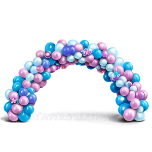 Unicorn Theme Balloon Arch PNG Bcf45 PNG