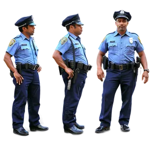 Uniformed Police Officer PNG Quv PNG