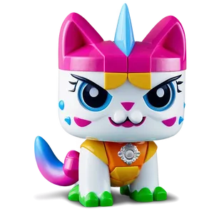 Unikitty At The Beach Png Uqm PNG image