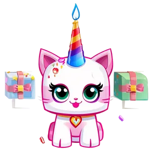 Unikitty Birthday Party Png 45 PNG image