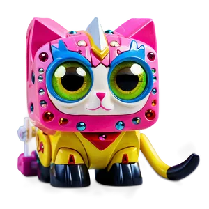 Unikitty Sparkle Eyes Png 06242024 PNG image