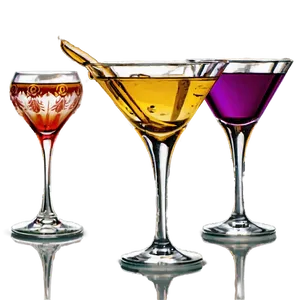 Unique Aperitif Glassware PNG 06122024 PNG