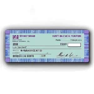 Unique Bank Check Creation PNG 06292024