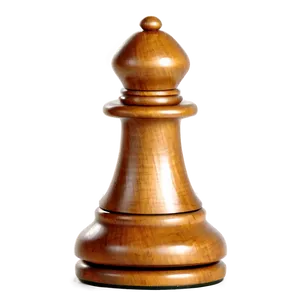 Unique Chess Pawn Shape PNG Bej