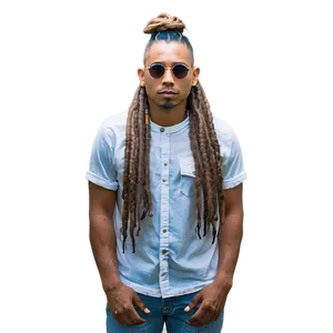 Unique Dreads Styles PNG Yrj