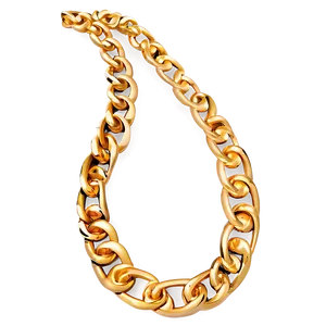 Unique Gold Chain PNG 7