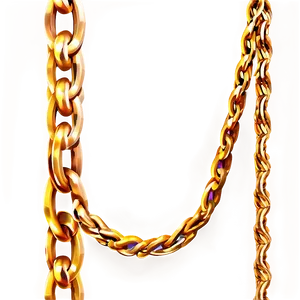 Unique Gold Chain PNG Jyj77