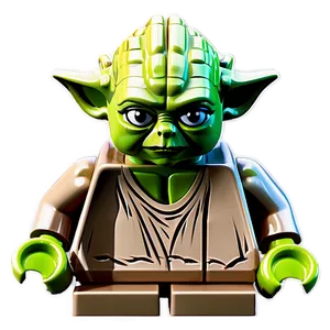 Unique Lego Yoda Piece PNG Svl PNG