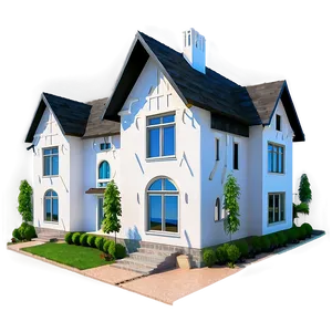 Unique Mansion Feature PNG 05242024 PNG