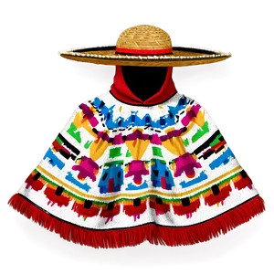 Unique Mexican Poncho Pattern PNG Jxd84 PNG
