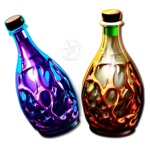 Unique Potion Bottle PNG 59