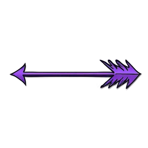 Unique Purple Arrow PNG Wox43