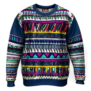 Unique Sweater Design PNG Fec