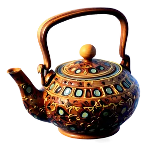 Unique Teapot PNG Rxm44