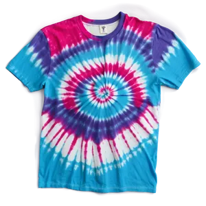 Unique Tie Dye T-shirt PNG 06282024