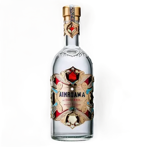 Unique Vodka Bottle PNG Jau72 PNG