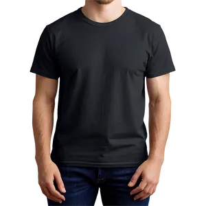 Unisex Black T Shirt Png 05252024 PNG image