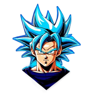 Universe Super Saiyan Hair PNG 06122024