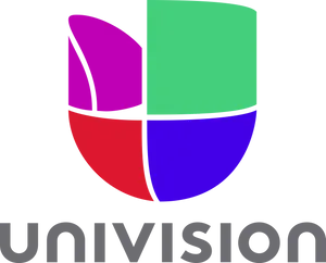 Univision Logo Colorful Shield PNG image